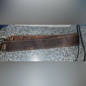 Womens new 31”*2” leather shoulder strap
